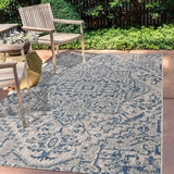 Estrella Bohemian Medallion Textured Weave Indoor/outdoor Area Rug