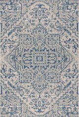 Estrella Bohemian Medallion Textured Weave Indoor/outdoor Area Rug