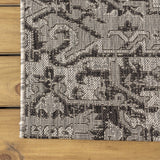 Estrella Bohemian Medallion Textured Weave Indoor/outdoor Area Rug