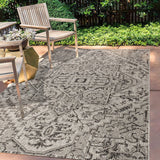 Estrella Bohemian Medallion Textured Weave Indoor/outdoor Area Rug