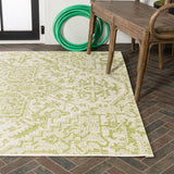 Estrella Bohemian Medallion Textured Weave Indoor/outdoor Area Rug