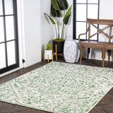 Estrella Bohemian Medallion Textured Weave Indoor/outdoor Area Rug