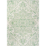 Estrella Bohemian Medallion Textured Weave Indoor/outdoor Area Rug