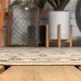 Charleston Vintage Filigree Textured Weave Indoor/outdoor Area Rug