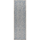 Charleston Vintage Filigree Textured Weave Indoor/outdoor Runner Rug