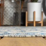 Charleston Vintage Filigree Textured Weave Indoor/outdoor Area Rug
