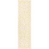 Charleston Vintage Filigree Textured Weave Indoor/outdoor Runner Rug