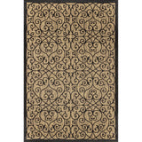 Madrid Vintage Filigree Textured Weave Indoor/outdoor Area Rug