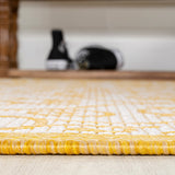 Madrid Vintage Filigree Textured Weave Indoor/outdoor Area Rug