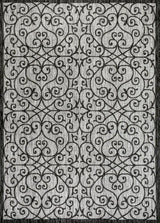 Madrid Vintage Filigree Textured Weave Indoor/outdoor Area Rug
