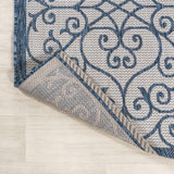 Madrid Vintage Filigree Textured Weave Indoor/outdoor Area Rug
