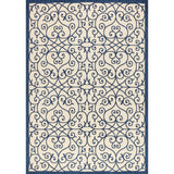 Madrid Vintage Filigree Textured Weave Indoor/outdoor Area Rug