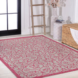Madrid Vintage Filigree Textured Weave Indoor/outdoor Area Rug