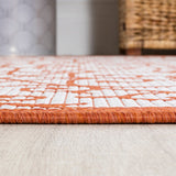 Madrid Vintage Filigree Textured Weave Indoor/outdoor Area Rug