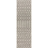Ourika Moroccan Geometric Textured Weave Indoor/outdoor Runner Rug