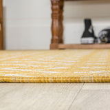Ourika Moroccan Geometric Textured Weave Indoor/outdoor Square Rug
