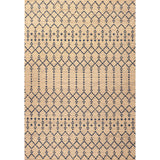 Ourika Moroccan Geometric Textured Weave Indoor/outdoor Area Rug