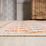 Ourika Moroccan Geometric Textured Weave Indoor/outdoor Rug