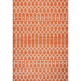 Ourika Moroccan Geometric Textured Weave Indoor/outdoor Rug