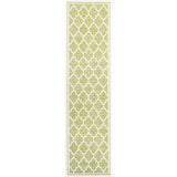 Trebol Moroccan Trellis Textured Weave Indoor/outdoor Runner Rug