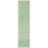 Trebol Moroccan Trellis Textured Weave Indoor/outdoor Runner Rug