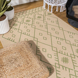 Boho Moroccan Indoor/outdoor Area Rug