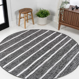 Colonia Berber Stripe Indoor/outdoor Area Rug