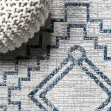 Marokko Diamond Tribal Medallion Indoor/outdoor Area Rug