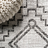 Marokko Diamond Tribal Medallion Indoor/outdoor Area Rug