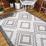Marokko Diamond Tribal Medallion Indoor/outdoor Area Rug