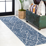 Carwa Tribal Diamond Trellis Indoor/outdoor Area Rug