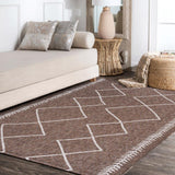 Derya Tribal Diamond Trellis Indoor/outdoor Area Rug