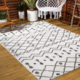Nokat Tribal Bohemian Indoor/outdoor Area Rug