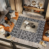 Nokat Tribal Bohemian Indoor/outdoor Area Rug
