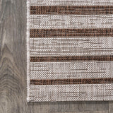 Sukie Modern Offset Stripe Indoor/outdoor Area Rug