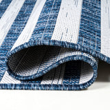Sukie Modern Offset Stripe Indoor/outdoor Area Rug