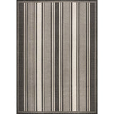 Haynes Modern Double Stripe Indoor/outdoor Area Rug