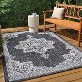 Arden Vintage Casual Medallion Indoor/Outdoor Area Rug