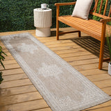 Arden Vintage Casual Medallion Indoor/Outdoor Area Rug
