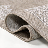 Arden Vintage Casual Medallion Indoor/Outdoor Area Rug