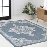 Arden Vintage Casual Medallion Indoor/Outdoor Area Rug