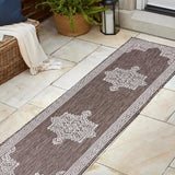 Arden Vintage Casual Medallion Indoor/Outdoor Area Rug