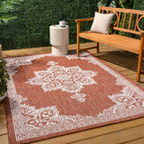 Arden Vintage Casual Medallion Indoor/Outdoor Area Rug