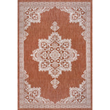 Arden Vintage Casual Medallion Indoor/Outdoor Area Rug