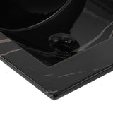 Ancillary 3-Hole 20 in. W x 18.25 in. D Classic Contemporary Rectangular Ceramic Single Sink Basin Vanity Top - JONATHAN Y