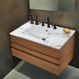 Ancillary 3-Hole Classic Contemporary Rectangular Ceramic Single Sink Basin Vanity Top