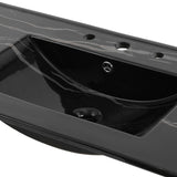 Ancillary 3-Hole Classic Contemporary Rectangular Ceramic Single Sink Basin Vanity Top