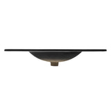 Ancillary 3-Hole Classic Contemporary Rectangular Ceramic Single Sink Basin Vanity Top