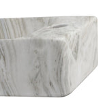 Felix 15 in. W x 8 in. D Modern Wall Mounted Rectangular Ceramic Mini Sink