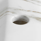 Felix 15 in. W x 8 in. D Modern Wall Mounted Rectangular Ceramic Mini Sink